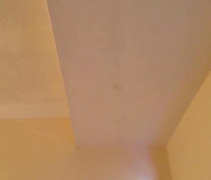 ceiling with water stain